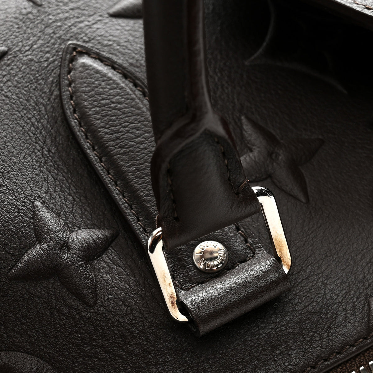 X EDUN Monogram Revelation Keepall 45 Bandouliere Brown