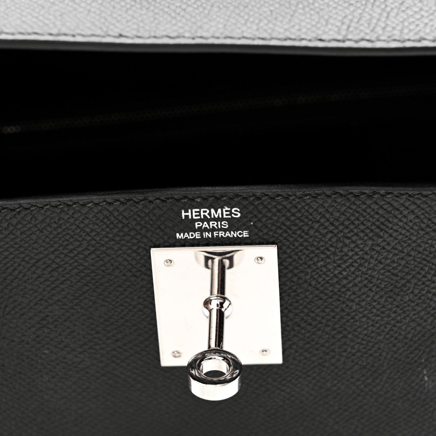 Hermes Epsom Kelly Sellier 28 Black 6 of 11