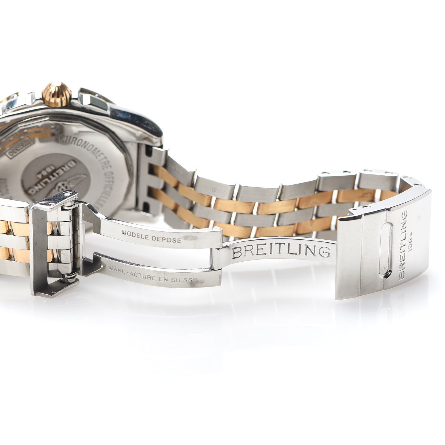 Breitling Stainless Steel 18K Rose Gold Diamond Mother of Pearl 36mm Galactic Automatic Watch C37330 5 of 6