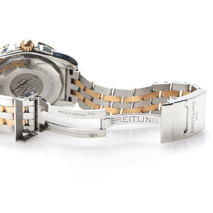 Breitling Stainless Steel 18K Rose Gold Diamond Mother of Pearl 36mm Galactic Automatic Watch C37330 5 of 6