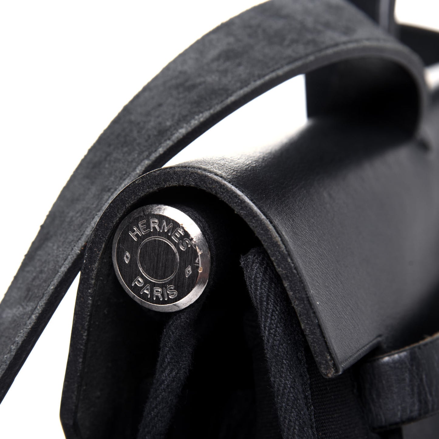 Toile Vache Calfskin Herbag 39 MM Black