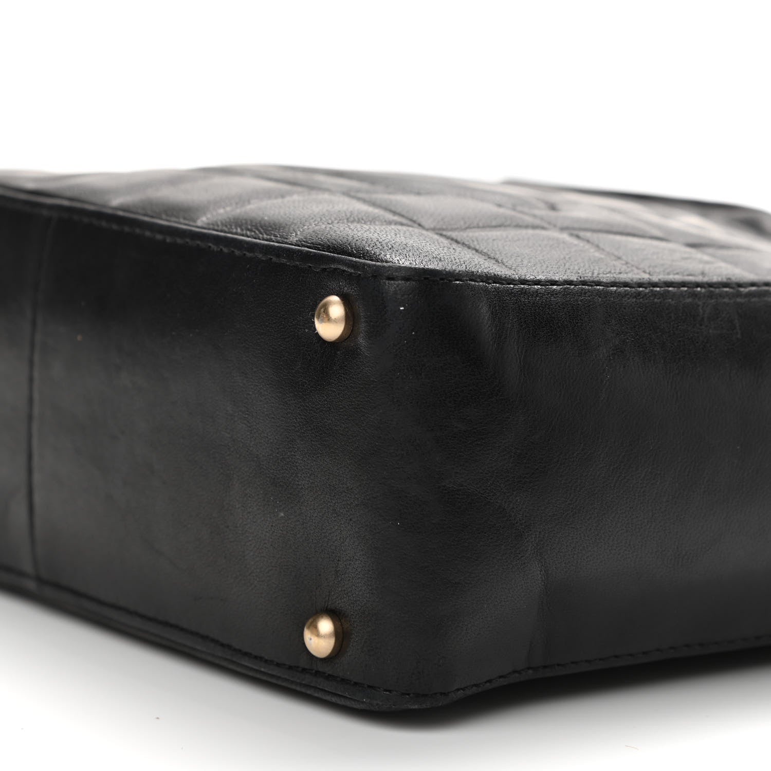 Chanel Lambskin Quilted Small Chocolate Bar Shoulder Bag Black 10 of 10