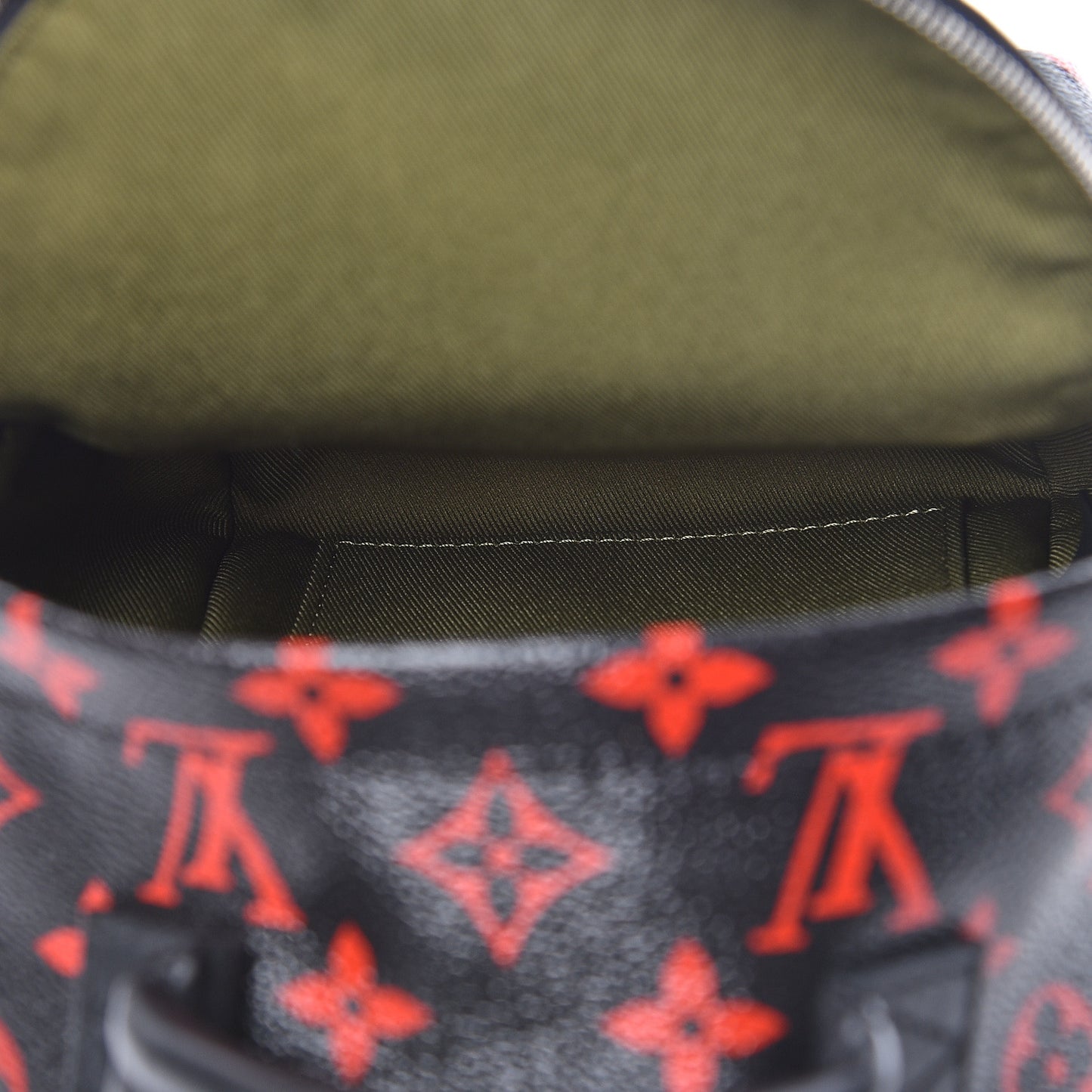 Monogram Infrarouge Palm Springs Backpack Mini