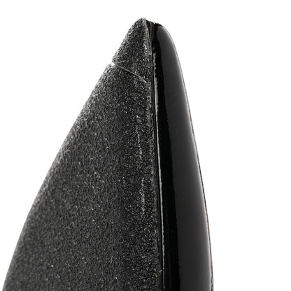 Saint Laurent Patent Opyum Ankle Booties 37 Black 10 of 12