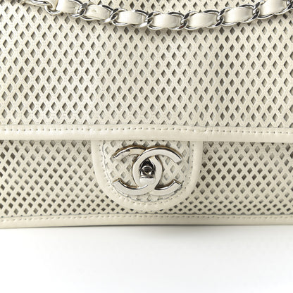 Chanel Perforated Calfskin Up In The Air Flap White 10 of 10