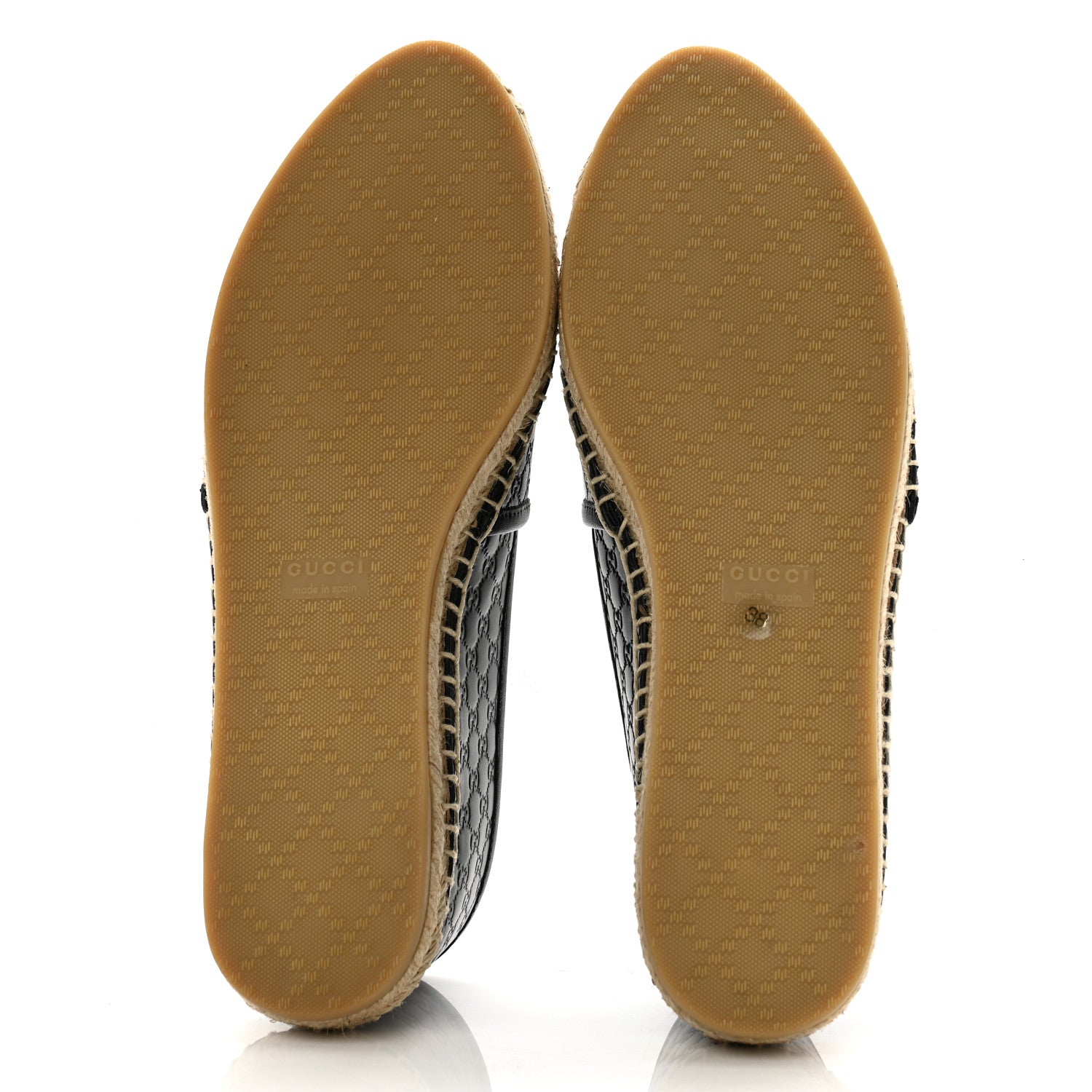 Gucci Microguccissima Signature Espadrilles 38 Black 5 of 9