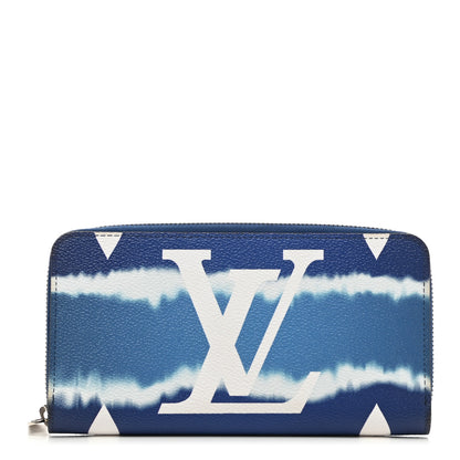 Louis Vuitton Monogram Escale Zippy Wallet Blue 1 of 9
