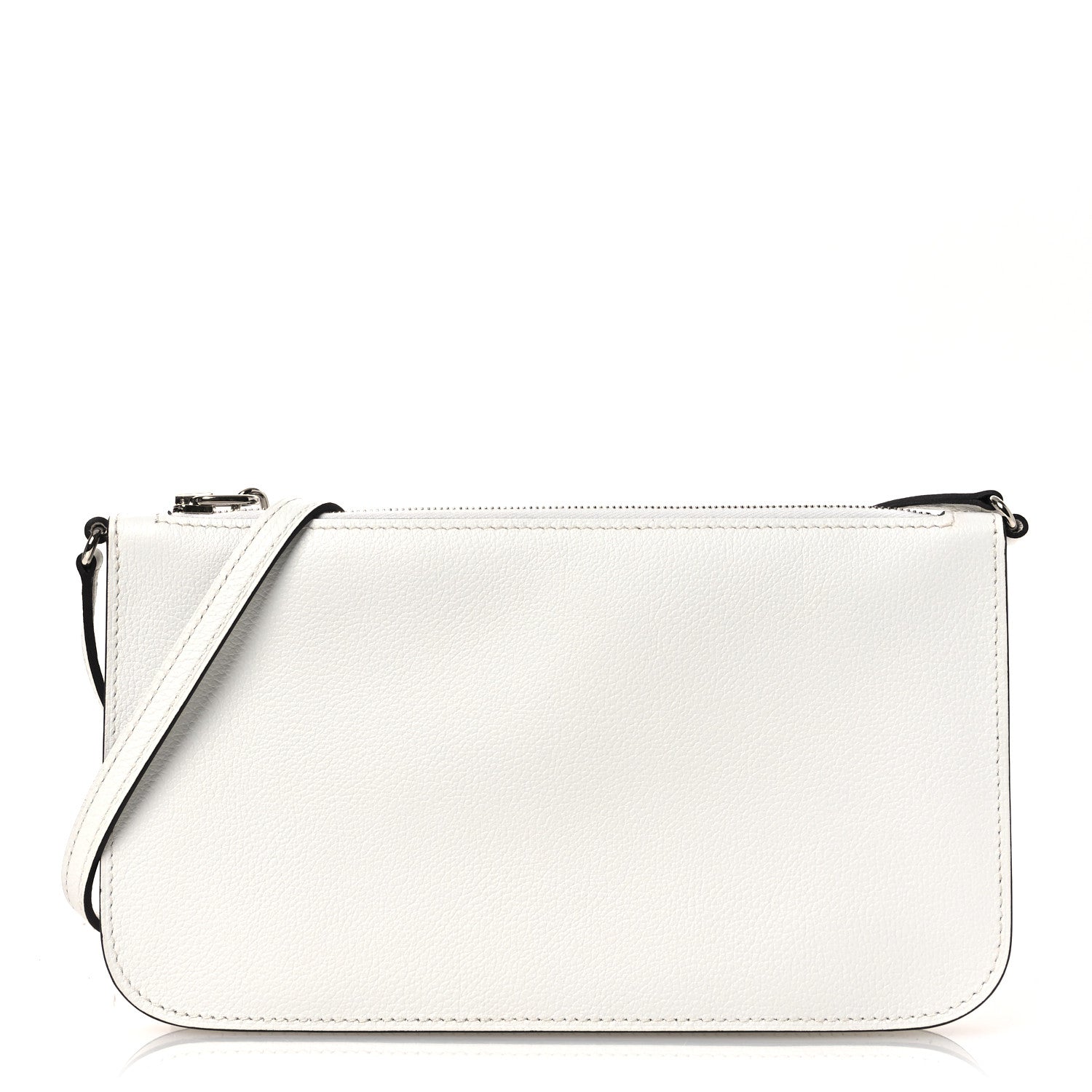 Hermes Evercolor Chaine d'Ancre Zipengo Pochette To Go New White 1 of 11