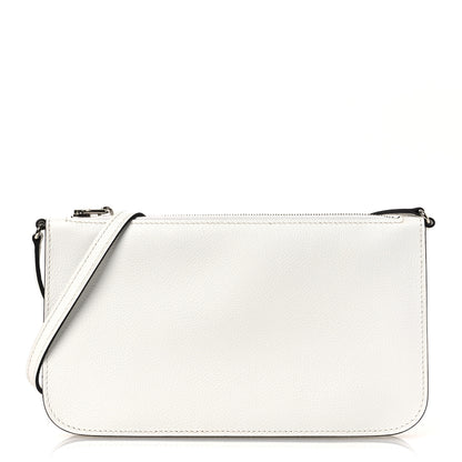 Hermes Evercolor Chaine d'Ancre Zipengo Pochette To Go New White 1 of 11