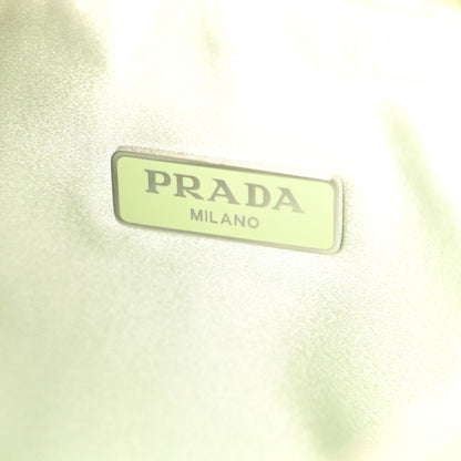 Prada Satin Crystal Re-Edition 2005 Shoulder Bag Acqua 6 of 10