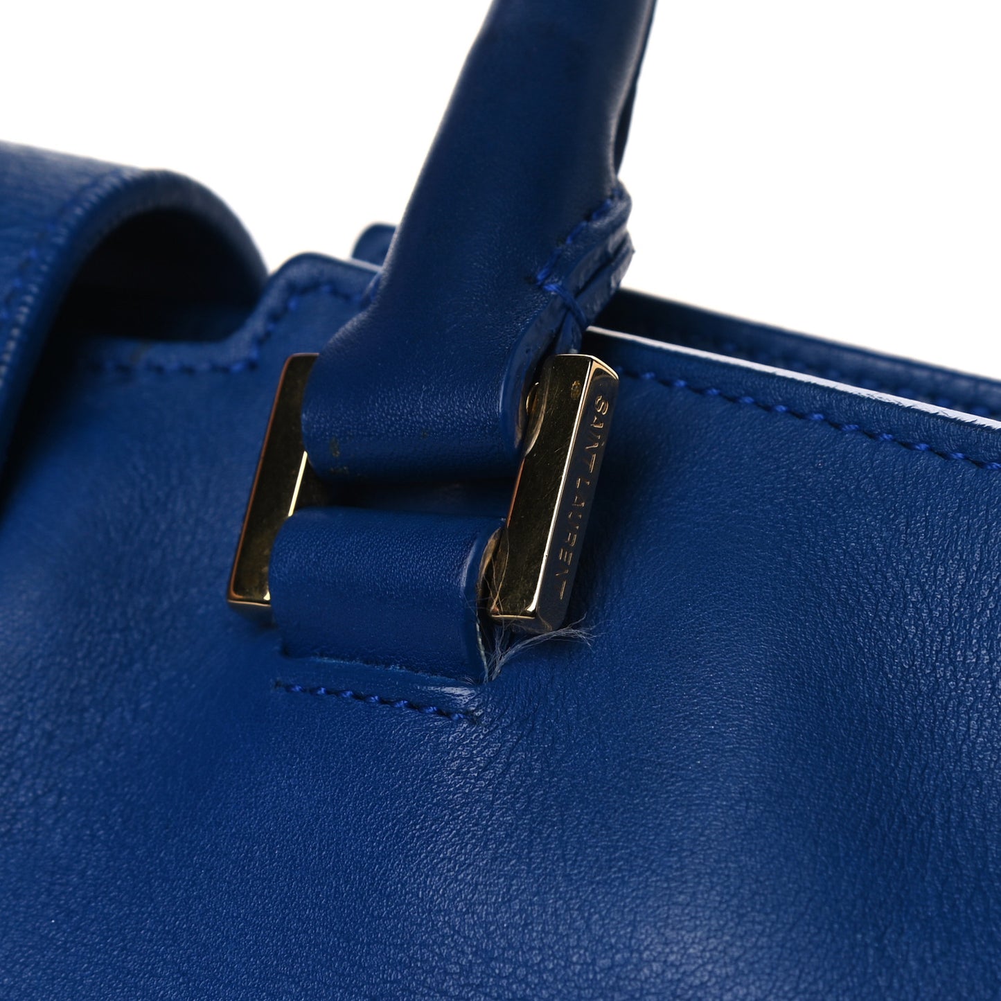 Calfskin Small Classic Y Cabas Royal Blue