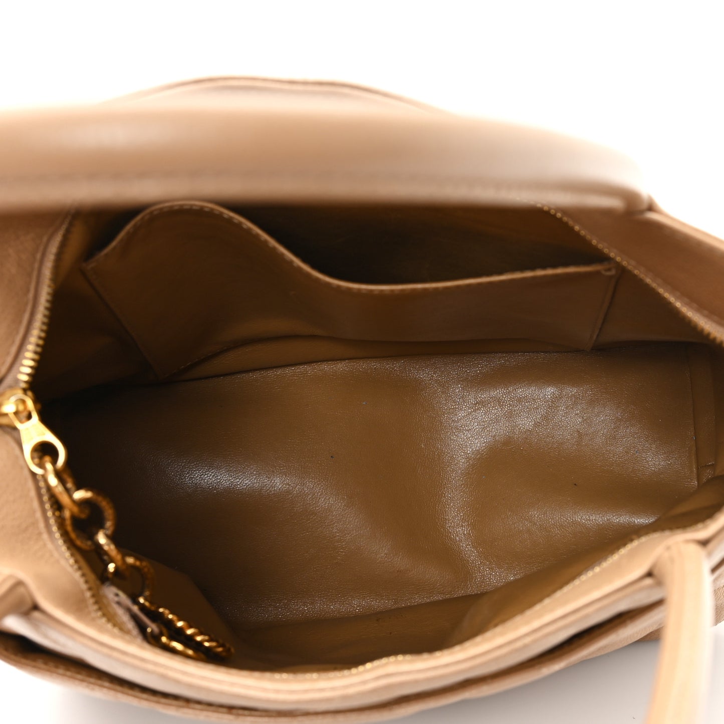 Caviar Quilted Medallion Tote Beige