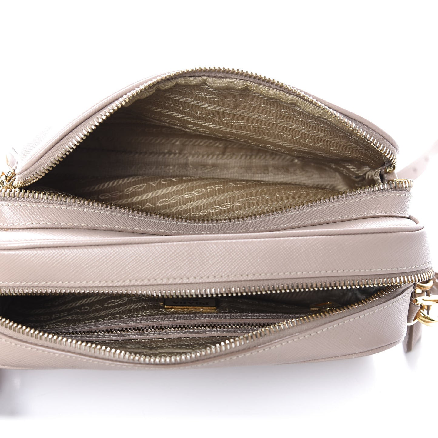 Saffiano Camera Case Crossbody Bag Cammeo