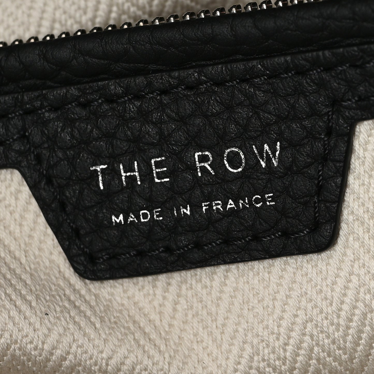 Matte Grained Calfskin Marlo 14 Black