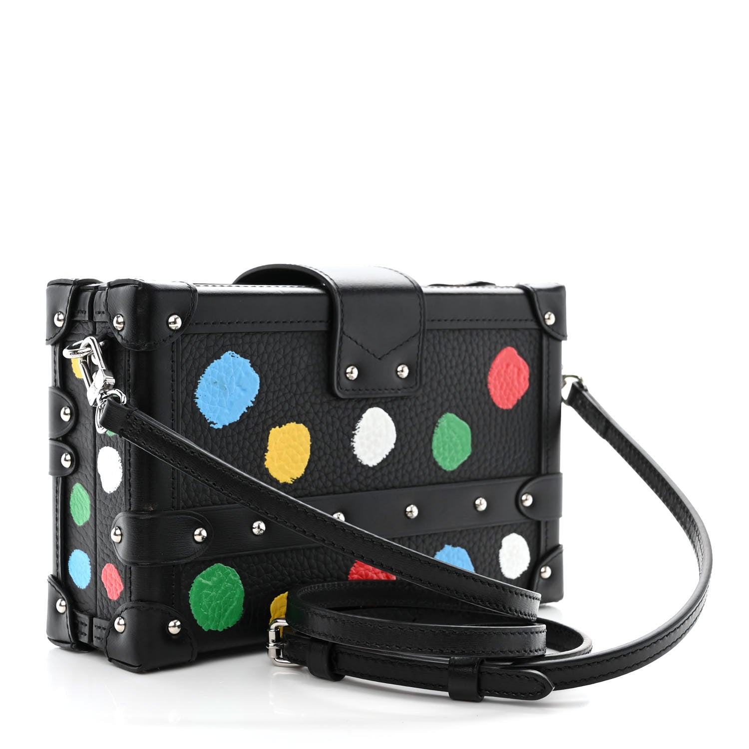 Louis Vuitton LV X YK Taurillon Petite Malle Black 3 of 10