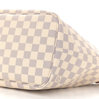 Louis Vuitton Damier Azur Neo Neverfull MM Rose Ballerine 10 of 10