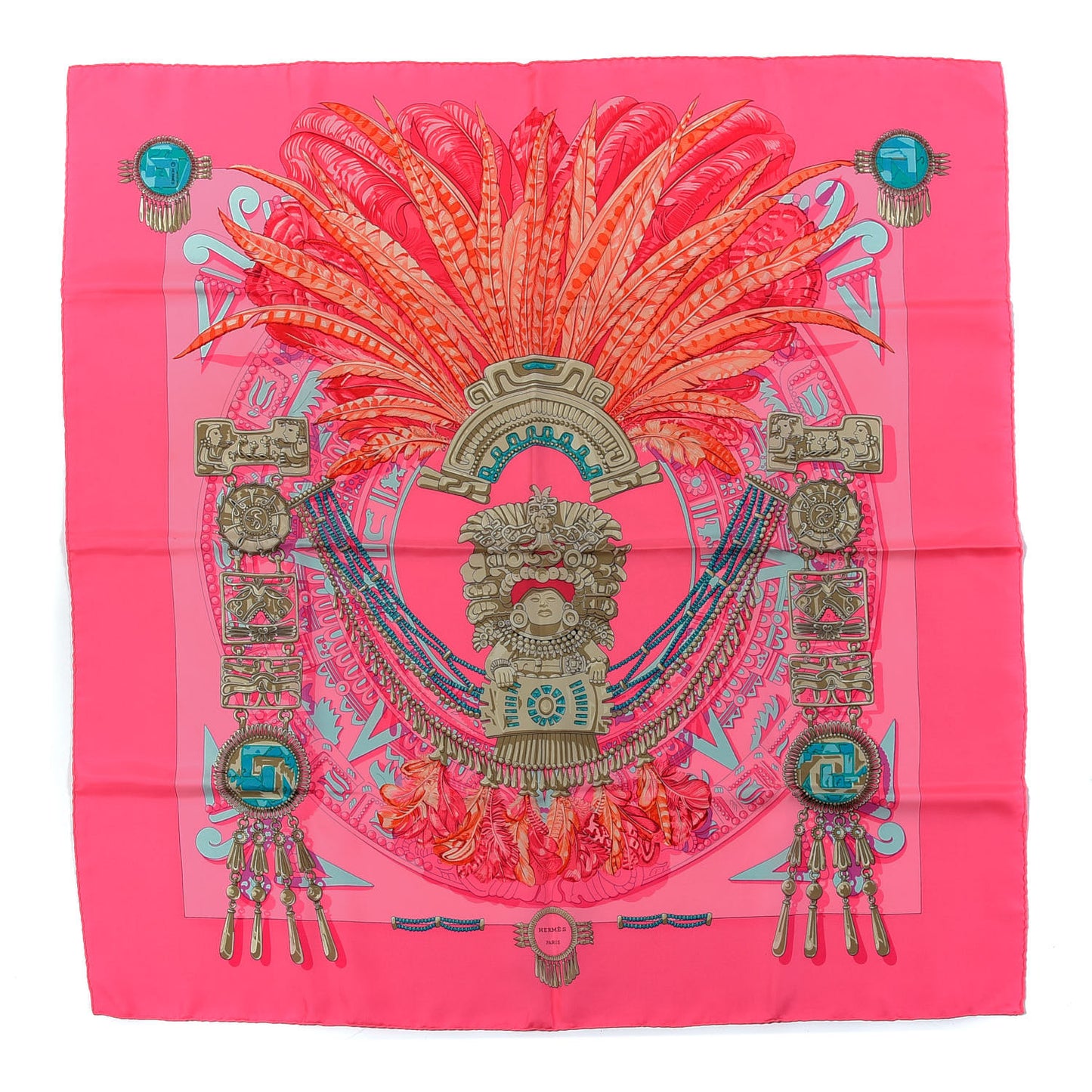 Silk Mexique Scarf 90