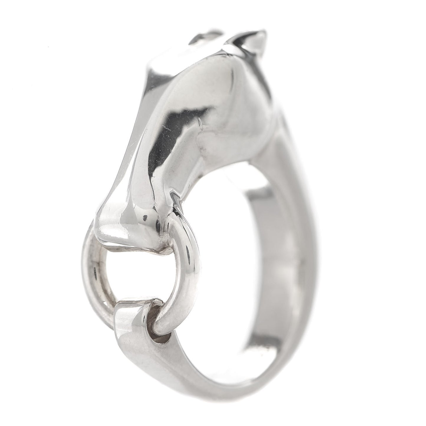 Sterling Silver PM Galop Ring 51 5.75
