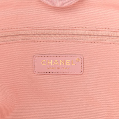 Chanel Lurex Boucle Small Deauville Tote Pink 5 of 9