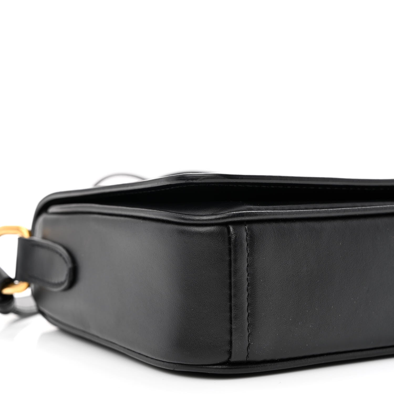 Prada City Calfskin Flap Crossbody Black 10 of 13