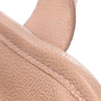 Chanel Caviar Quilted Small Deauville Bowling Bag Light Pink 12 of 13