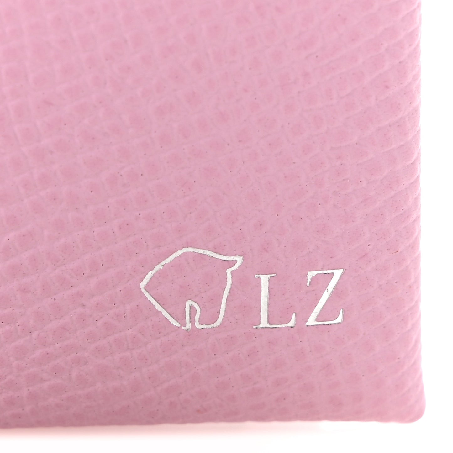 Epsom Horseshoe Calvi Card Case Mauve Sylvestre Rose Azalee