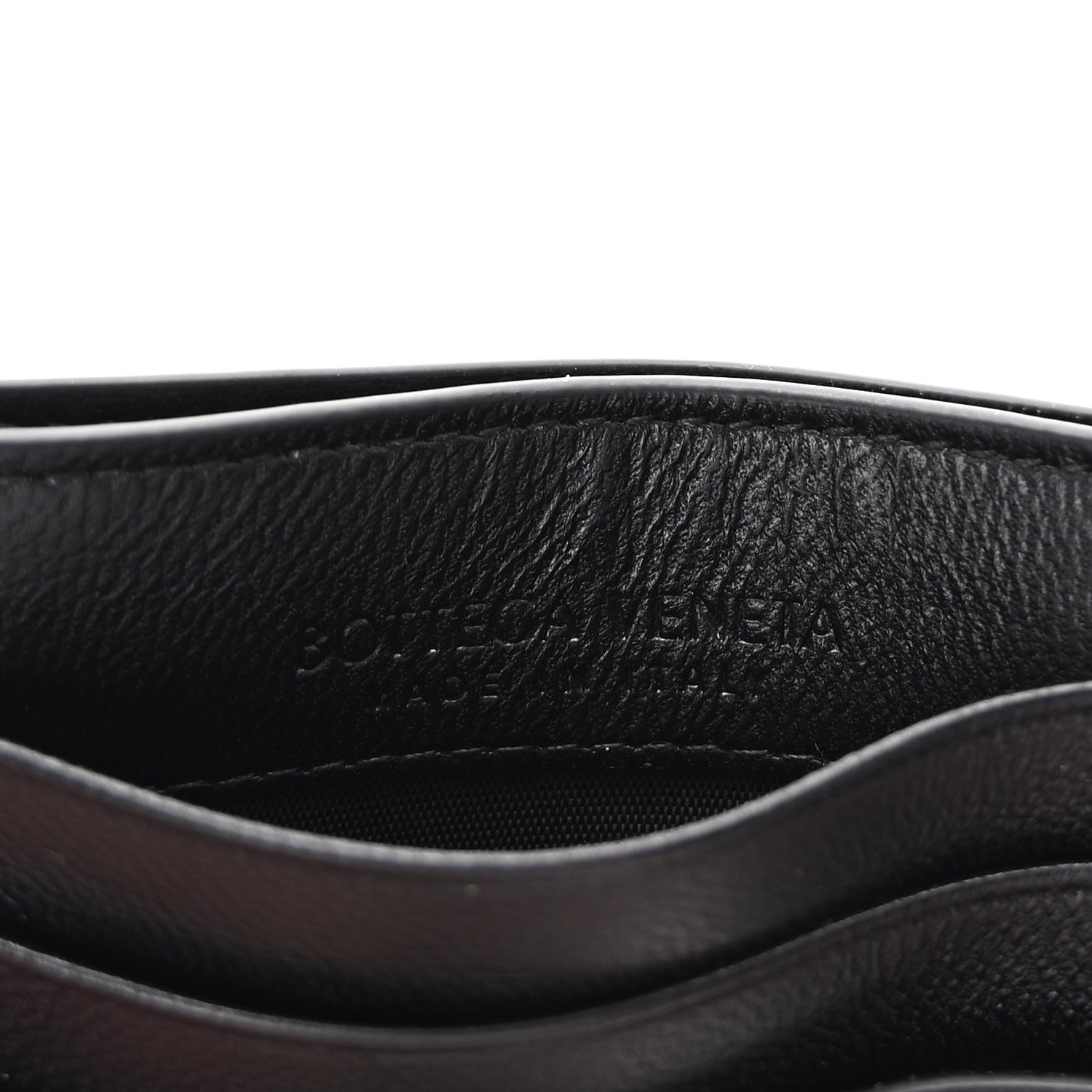 Bottega Veneta Nappa Intrecciato Card Holder Black 6 of 7
