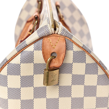 Louis Vuitton Damier Azur Speedy 30 9 of 15
