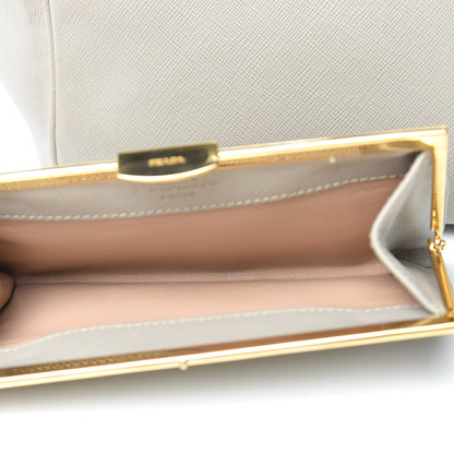 Prada Saffiano Tote Argilla 32 of 35