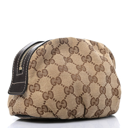 Gucci Monogram Medium Bamboo Cosmetic Case Dark Brown 3 of 9