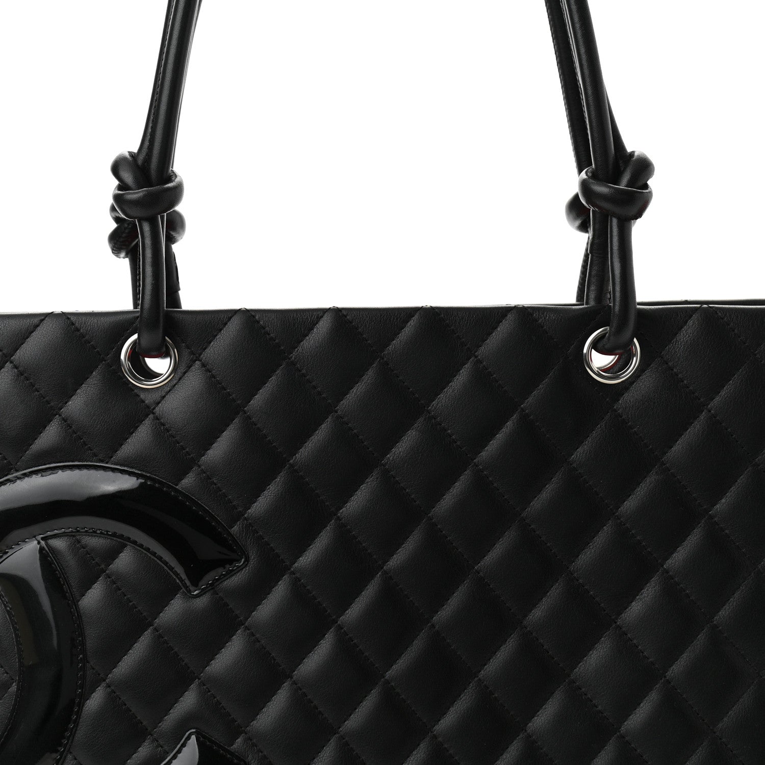 Chanel Calfskin Quilted Large Cambon Tote Black 8 of 11