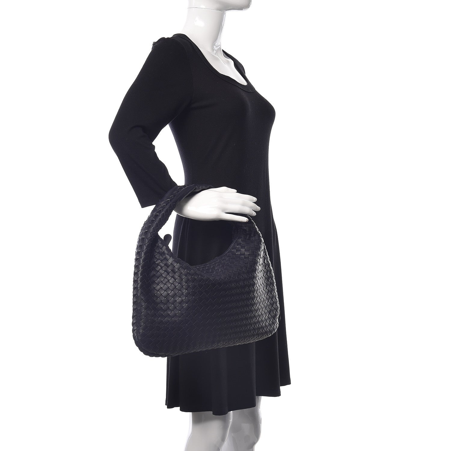 Bottega Veneta Nappa Intrecciato Medium Veneta Hobo Tourmaline 2 of 10