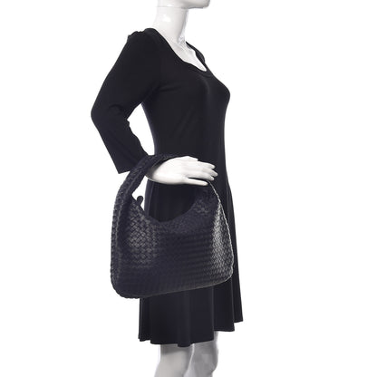 Bottega Veneta Nappa Intrecciato Medium Veneta Hobo Tourmaline 2 of 10