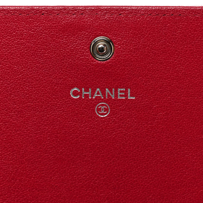 Chanel Sheepskin Quilted Mademoiselle Vintage Flap Wallet Dark Pink 6 of 12