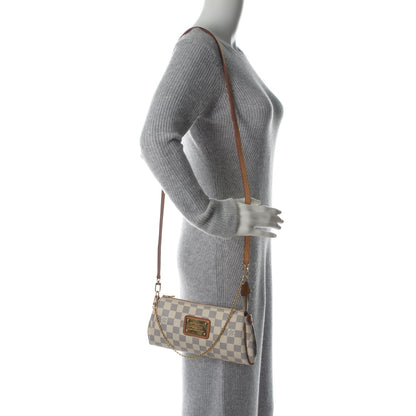 Louis Vuitton Damier Azur Eva Clutch 2 of 7