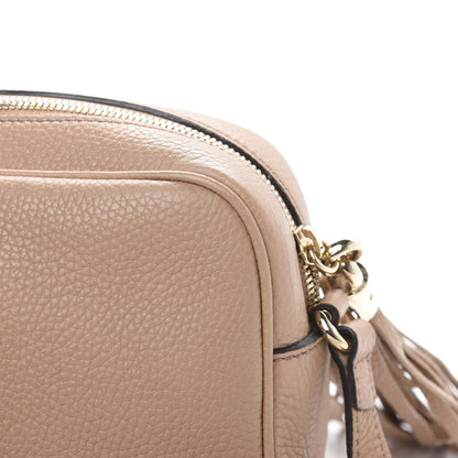 Gucci Pebbled Calfskin Small Soho Disco Bag Camelia 12 of 12