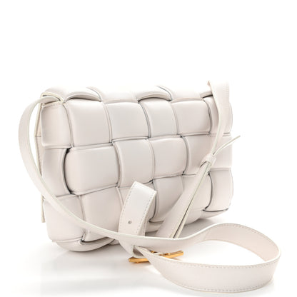Bottega Veneta Nappa Maxi Intreccio Padded Cassette Crossbody Bag Chalk 3 of 14