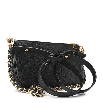 Louis Vuitton Empreinte Monogram Giant Multi Pochette Accessories Black 2 of 8