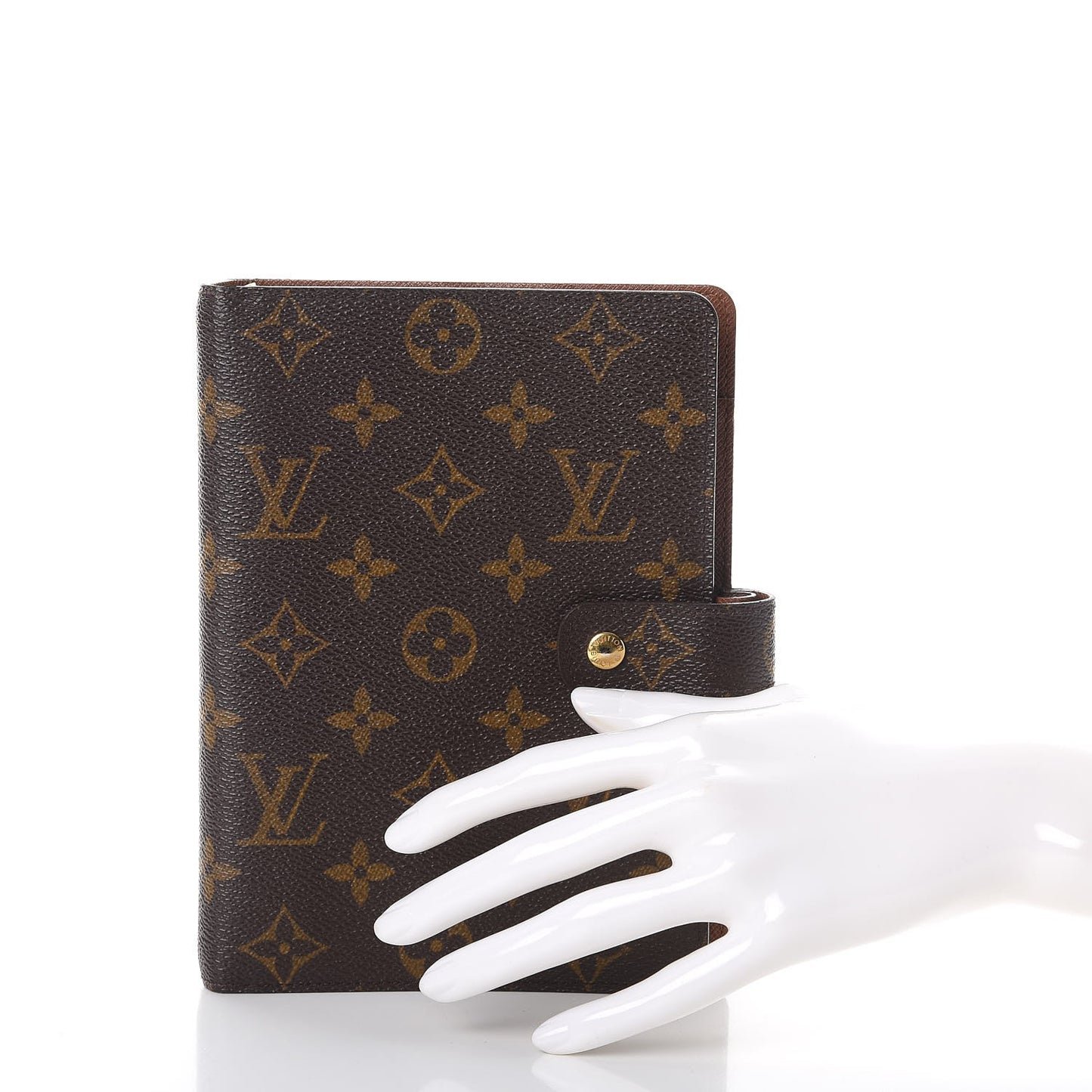 Monogram Medium Ring Agenda Cover