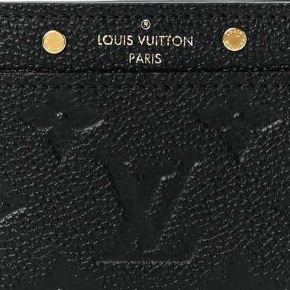 Louis Vuitton Empreinte Card Holder Black 7 of 10