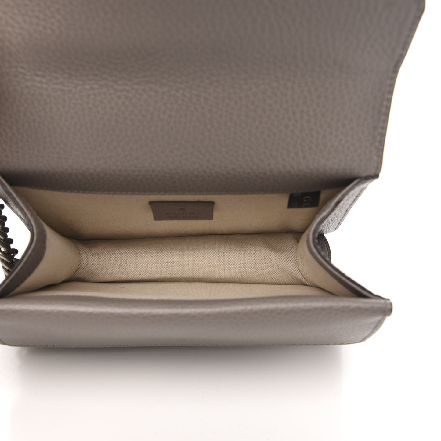 Calfskin Mini Dionysus Shoulder Bag Dusty Grey
