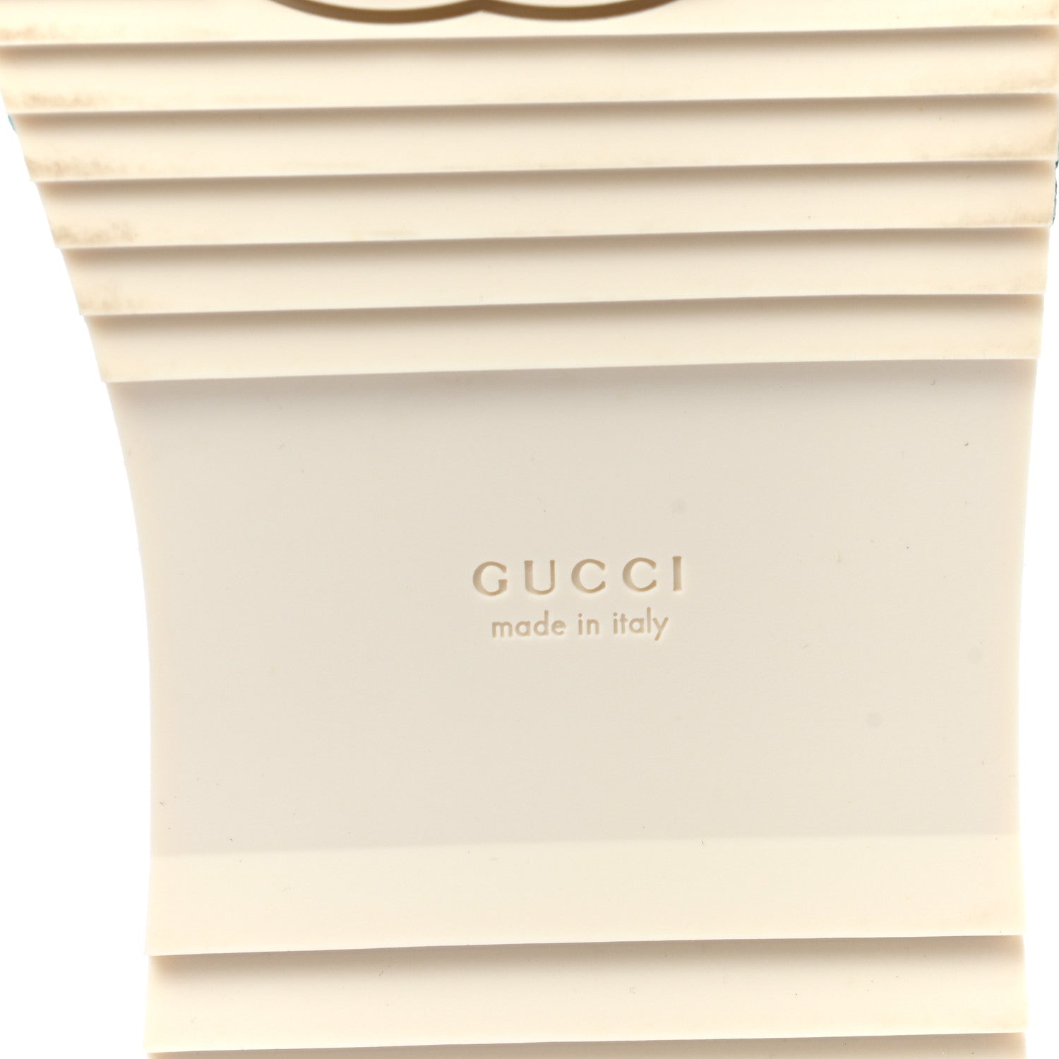 Gucci Linen Psychedelic Mini GG Monogram Angelina Platform 55mm Slide Sandals 35.5 Multicolor 6 of 8