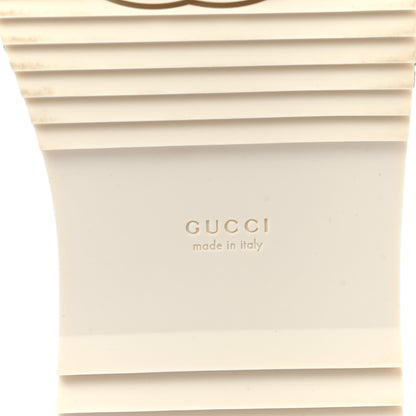 Gucci Linen Psychedelic Mini GG Monogram Angelina Platform 55mm Slide Sandals 35.5 Multicolor 6 of 8
