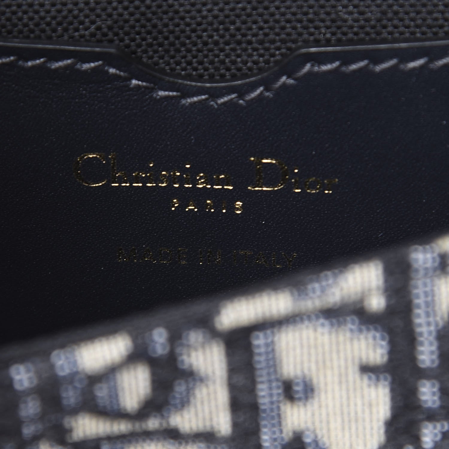 Christian Dior Oblique Small Bobby Flap Blue 6 of 11