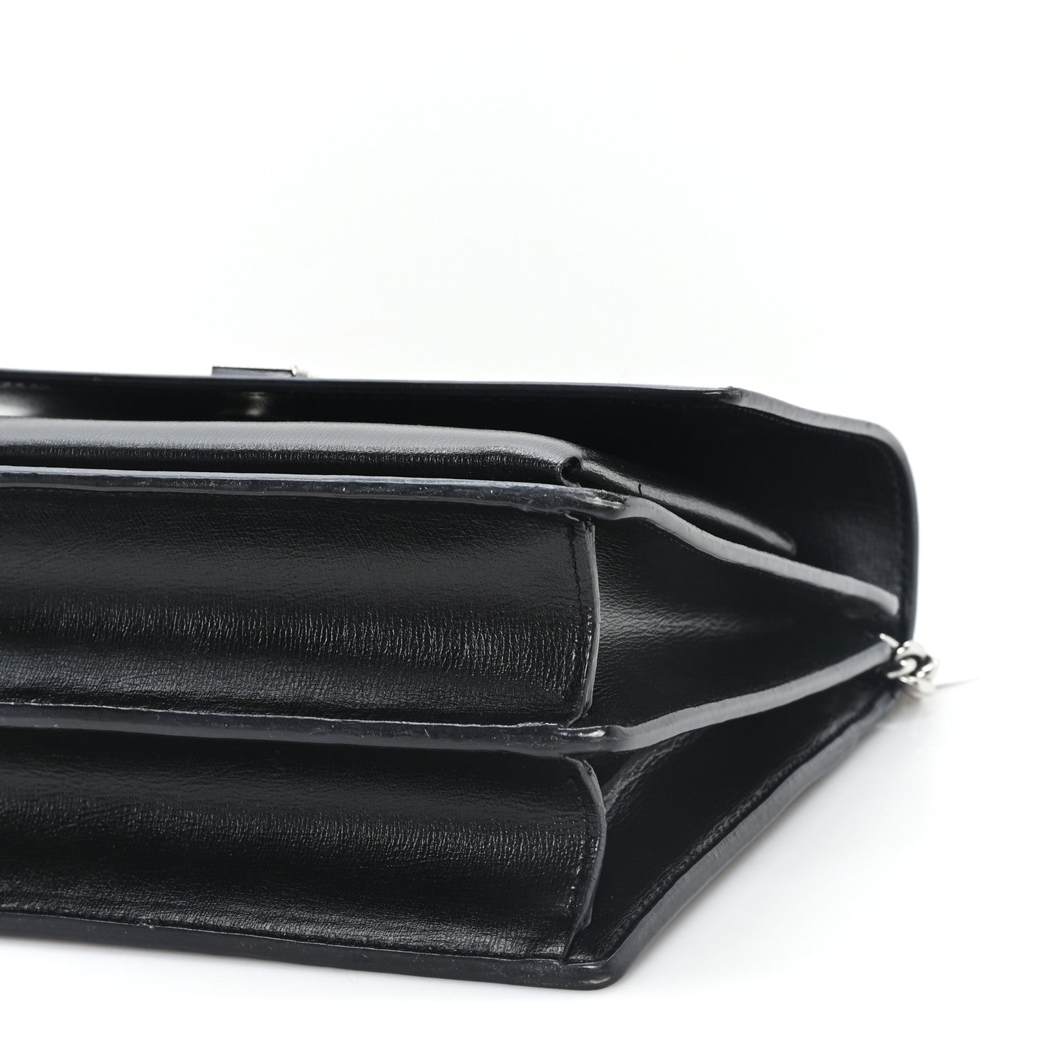 Saint Laurent Calfskin Medium Monogram Sunset Black 10 of 13
