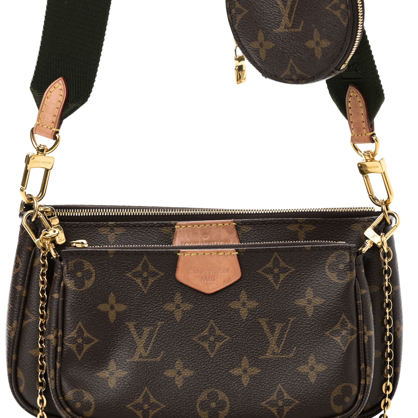 Monogram Multi Pochette Accessories Kaki