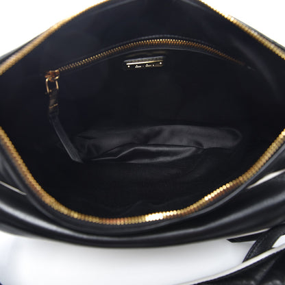 Miu Miu Nappa Matelasse Shoulder Bag Nero Black Biliard 6 of 7
