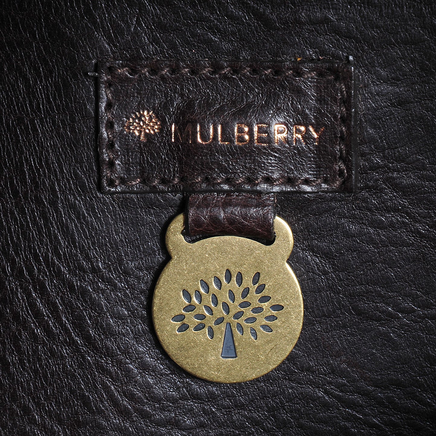 Natural Leather Piccadilly Chocolate