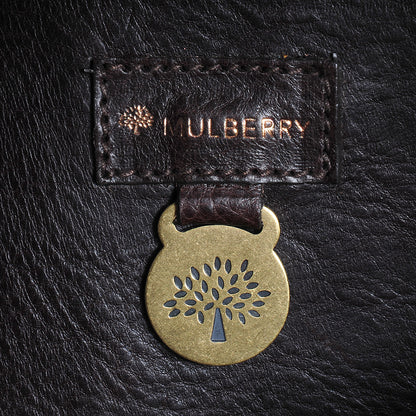 Mulberry Natural Leather Piccadilly Chocolate 7 of 10