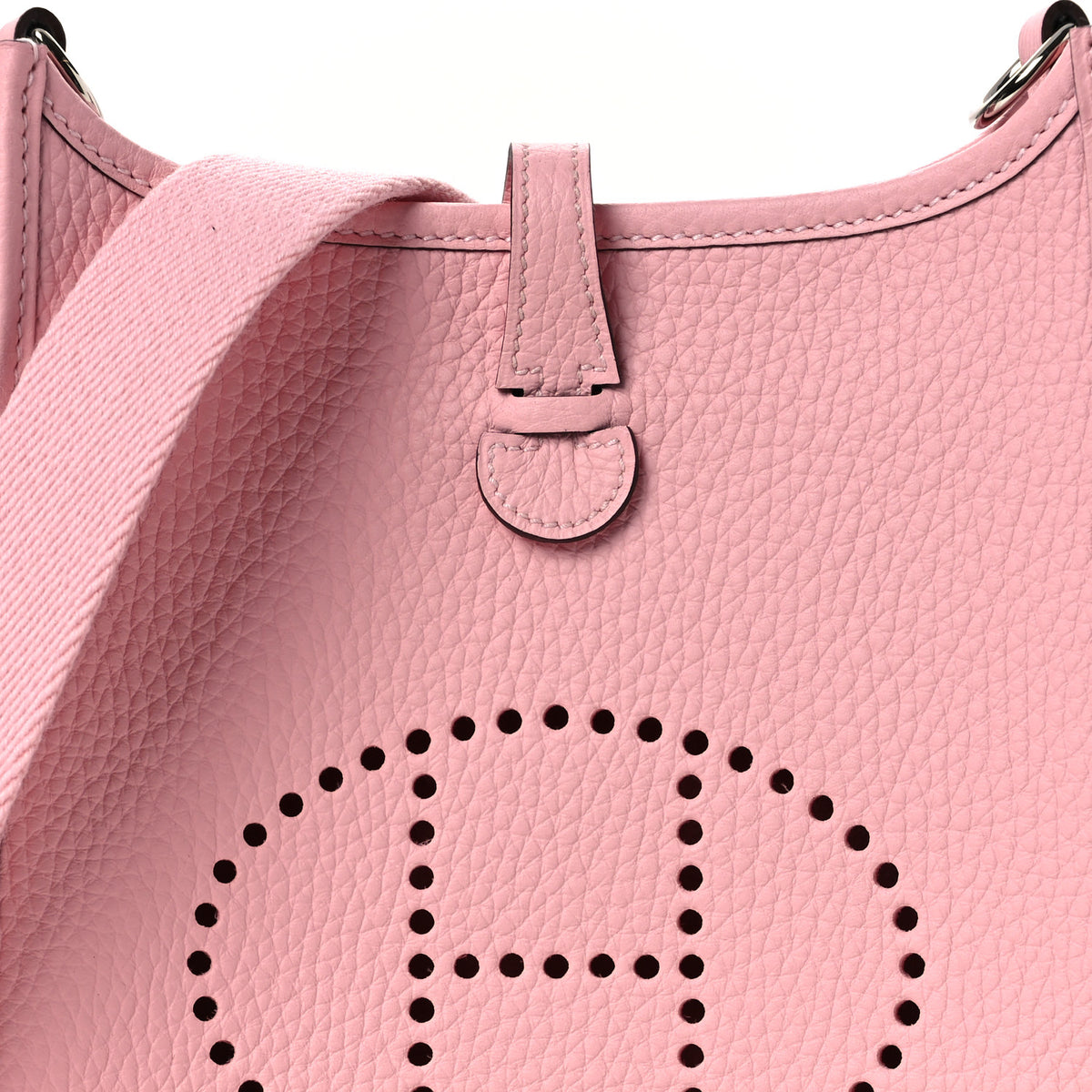 Hermes Taurillon Clemence Evelyne TPM Rose Sakura 8 of 11